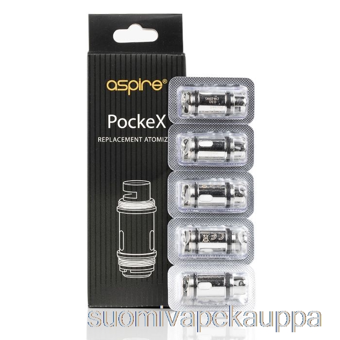 Vape Box Aspire Pockex Vaihtokelat 0.6ohm Kelat